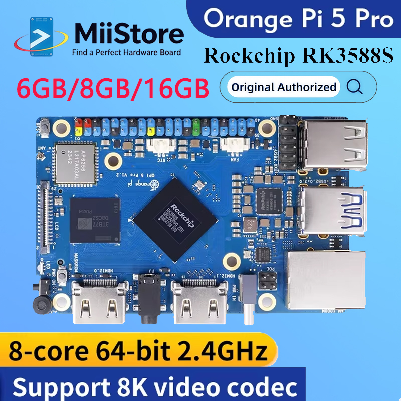 Orange Pi 5 Pro 6GB / 8GB / 16 - Orange Pi 5 Plus 16Gb incelemesi ve fiyatı