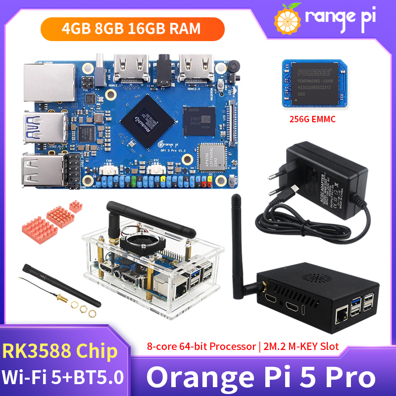 Orange Pi 5 Pro 16 GB RAM Rock - Orange Pi 5 Plus 16Gb incelemesi ve fiyatı